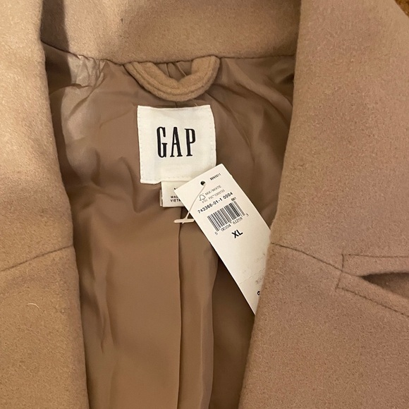 GAP Factory Camel Blazer with Gold Buttons - Picture 2 of 9